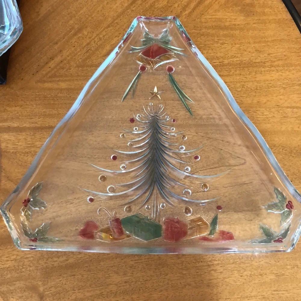 Mikasa Christmas Candy Dish